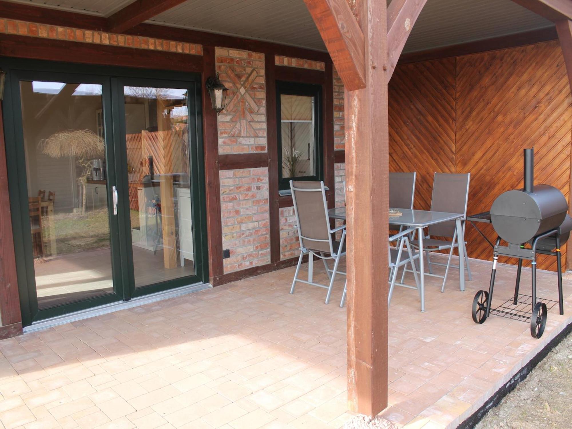 Modern Holiday Home In Brusow With Roofed Terrace Kröpelin 外观 照片