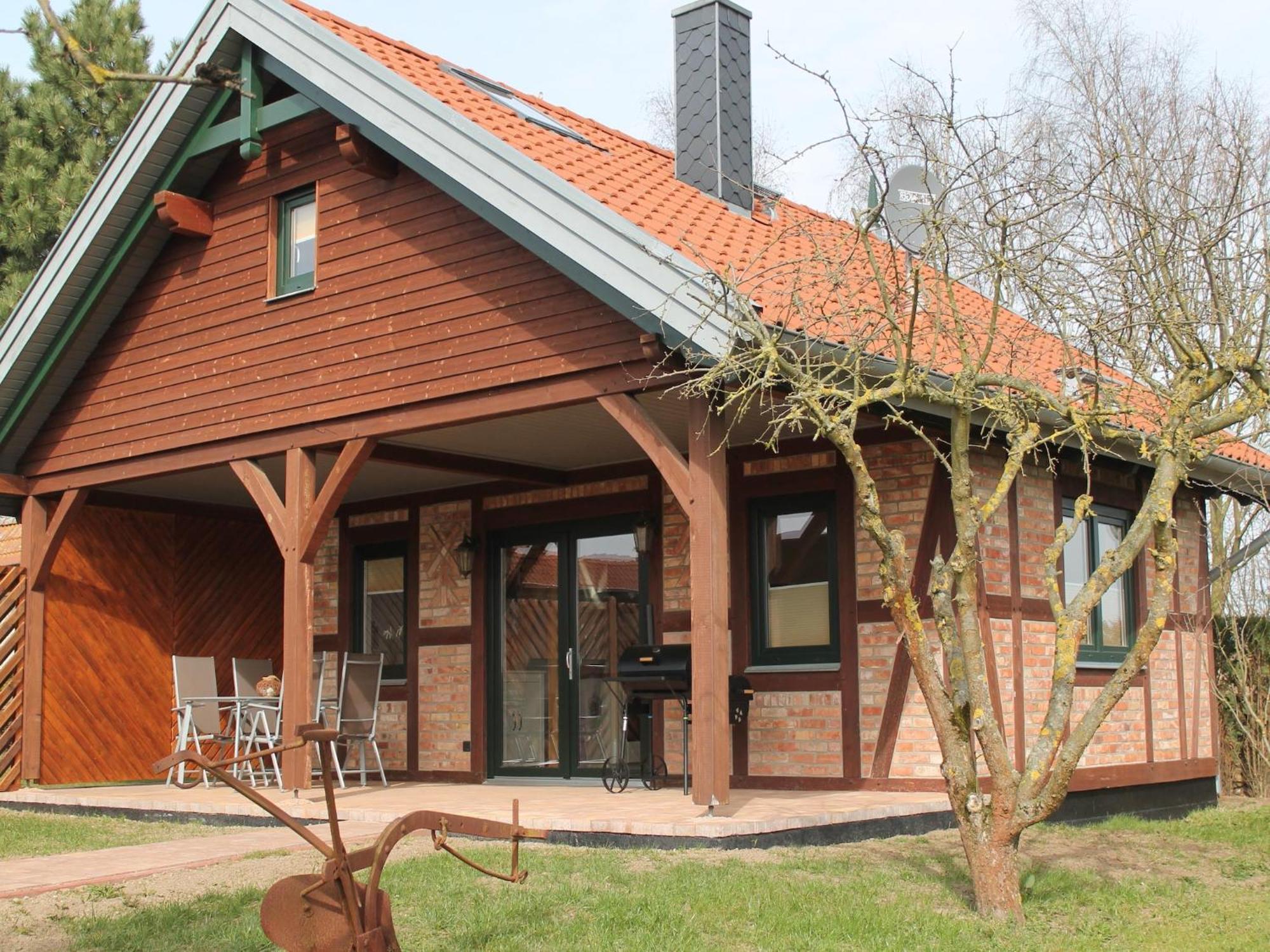 Modern Holiday Home In Brusow With Roofed Terrace Kröpelin 外观 照片